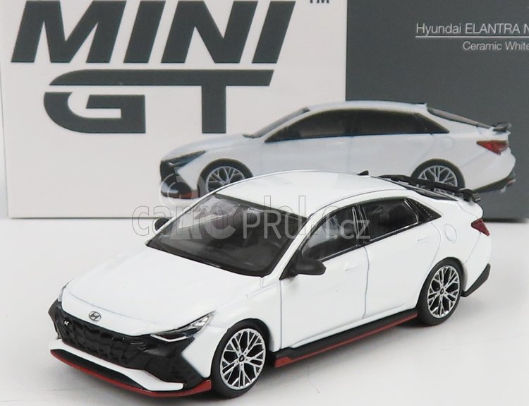 Truescale Hyundai Elantra N Lhd 2021 1:64 Bílá