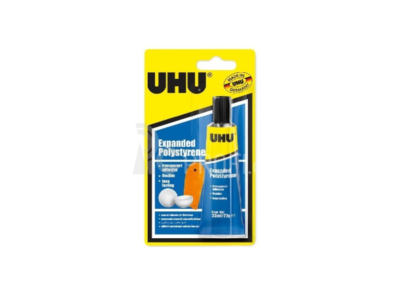 UHU Expanded Polystyrene 33ml na pěnový polystyren