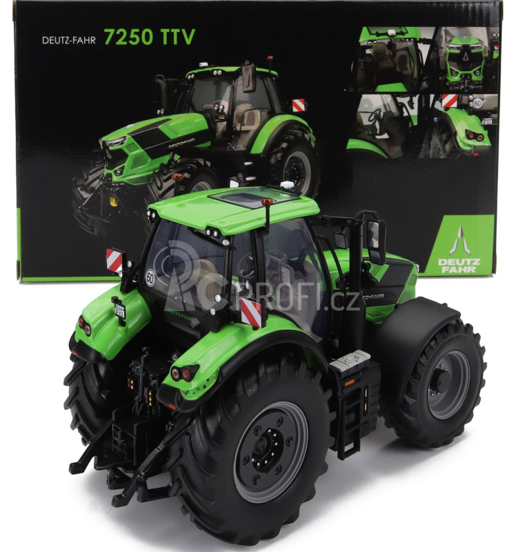 Universal hobbies Deutz-fahr 7250 Ttv Tractor 2018 1:32 Zelená Černá