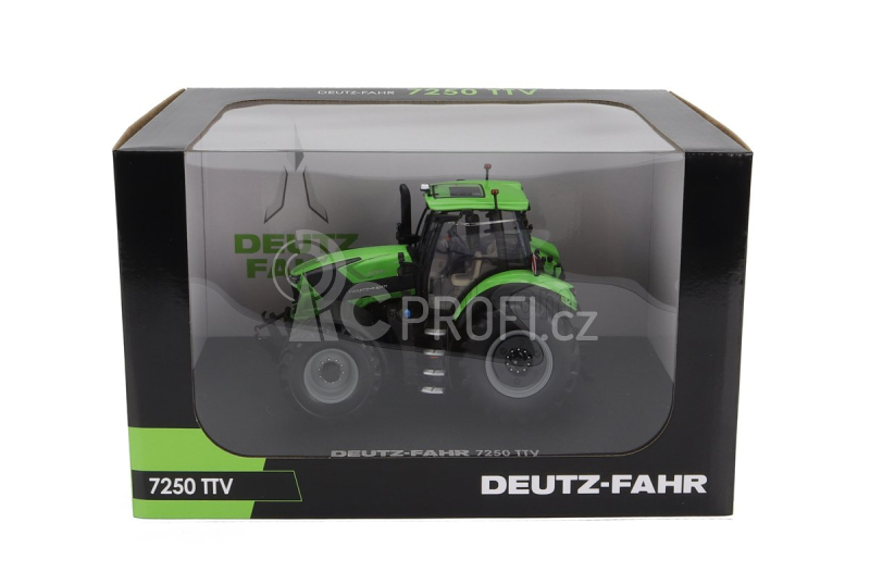 Universal hobbies Deutz-fahr 7250 Ttv Tractor 2018 1:32 Zelená Černá