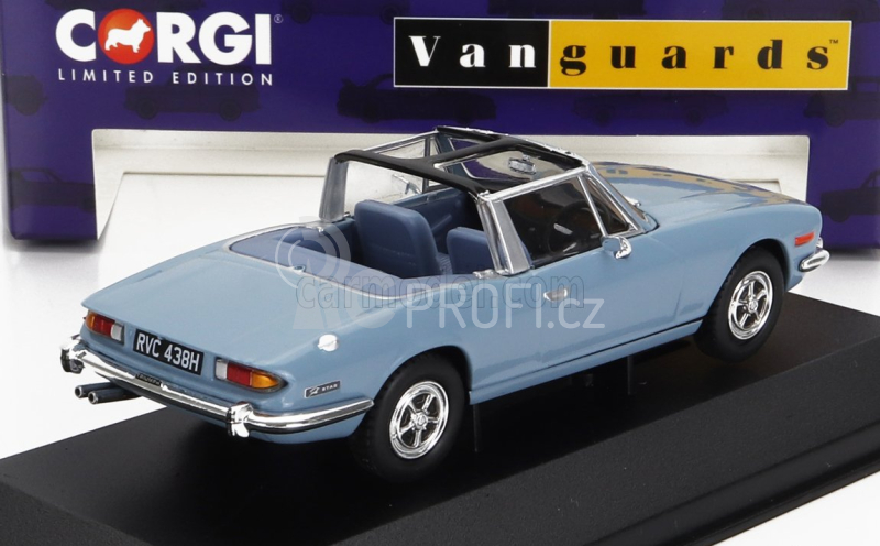 Vanguards Triumph Stag Mki Open 1970 1:43 Blue