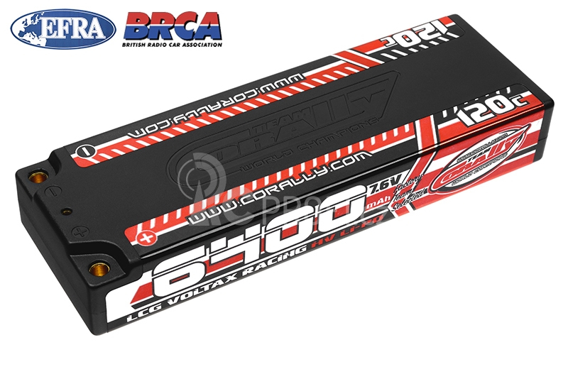 VOLTAX HiVOLT 120C LiPo LCG Stick Hardcase-6400mAh-7.6V-G4 (48,6Wh)