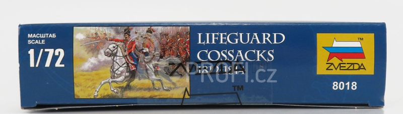 Zvezda Figures Lifeguard Cossacks 1812 1:72 /