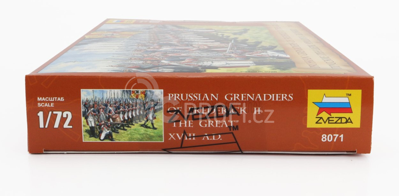 Zvezda Figures Prussian Grenadiers Of Frederick Ii The Great 1:72 /