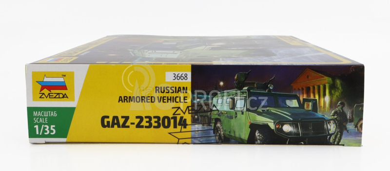 Zvezda GAZ 233014 Russian Armored Vehicle Military 2006 1:35 /