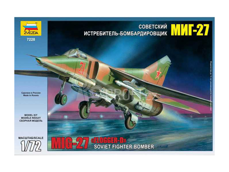 Zvezda MIG-27 reedice (1:72)