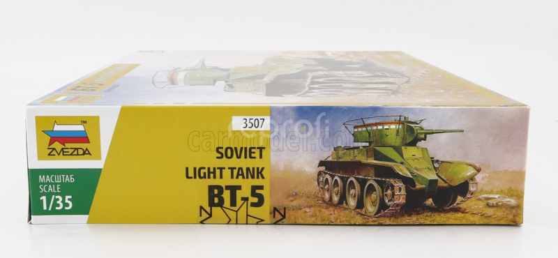 Zvezda Tank Bt-5 Soviet Light Tank Military 1945 1:35 /