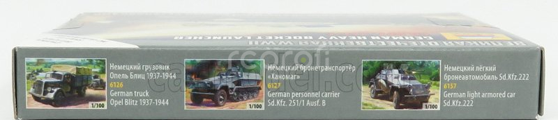 Zvezda Tank Sd.kfz. 251/1 Truck 1942 1:100 /