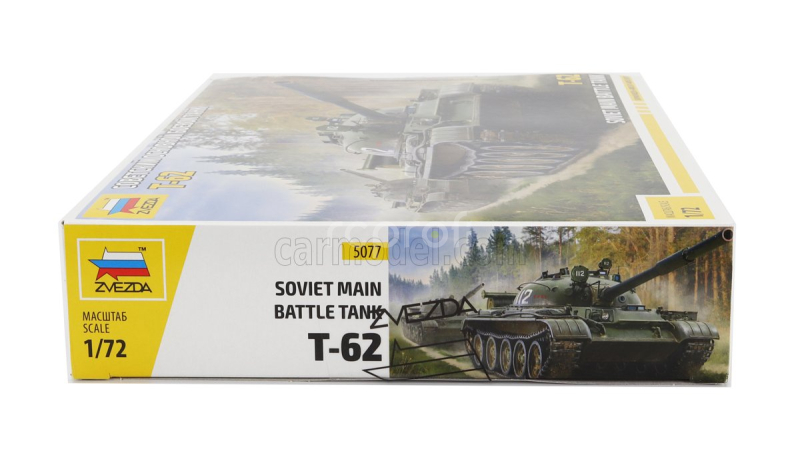 Zvezda Tank T-62 Soviet Main Battle Tank Military 1974 1:72 /