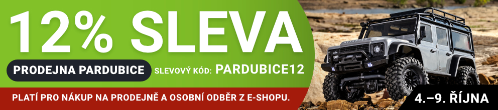 12% sleva prodejna Pardubice