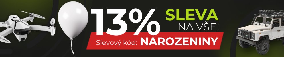 13% sleva na VŠECHNO!