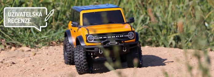 Recenze Traxxas TRX-4 Ford Bronco 2021 TQi 1:10 RTR