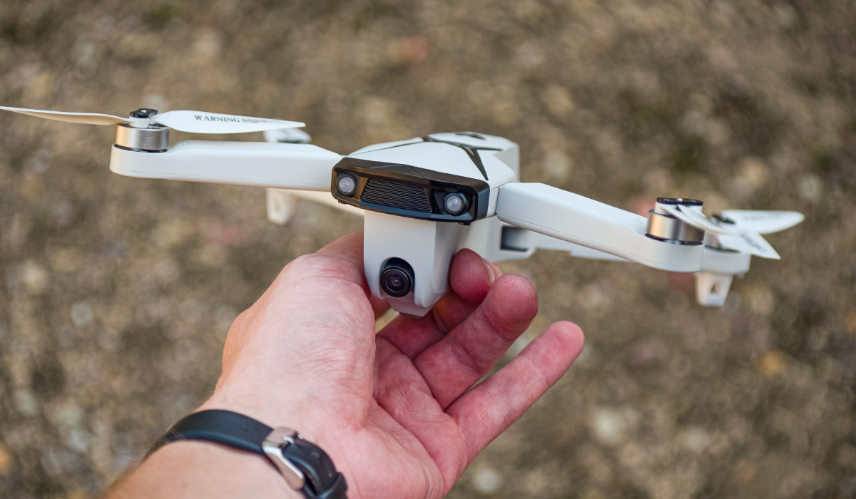 Dron Syma Z6 PRO – pohled zepředu
